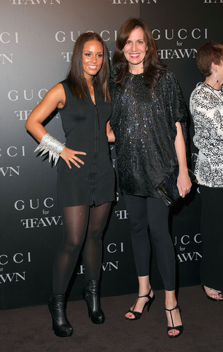 Illustration for article titled Oh Noes: Someone Forgot Her Slip At The Gucci Party